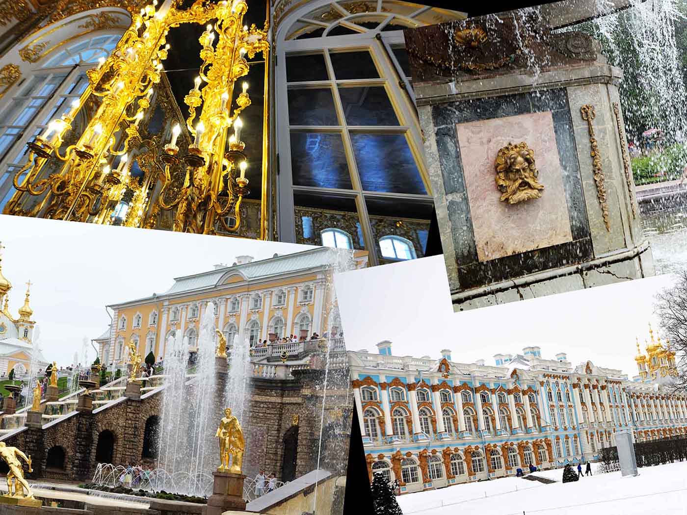 tour to Catherine palace and Peterhof